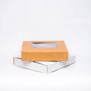 Platter Box With Window By CartonMakerNG