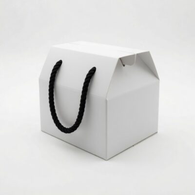Triangle Tasal Box White | Stylish Packaging