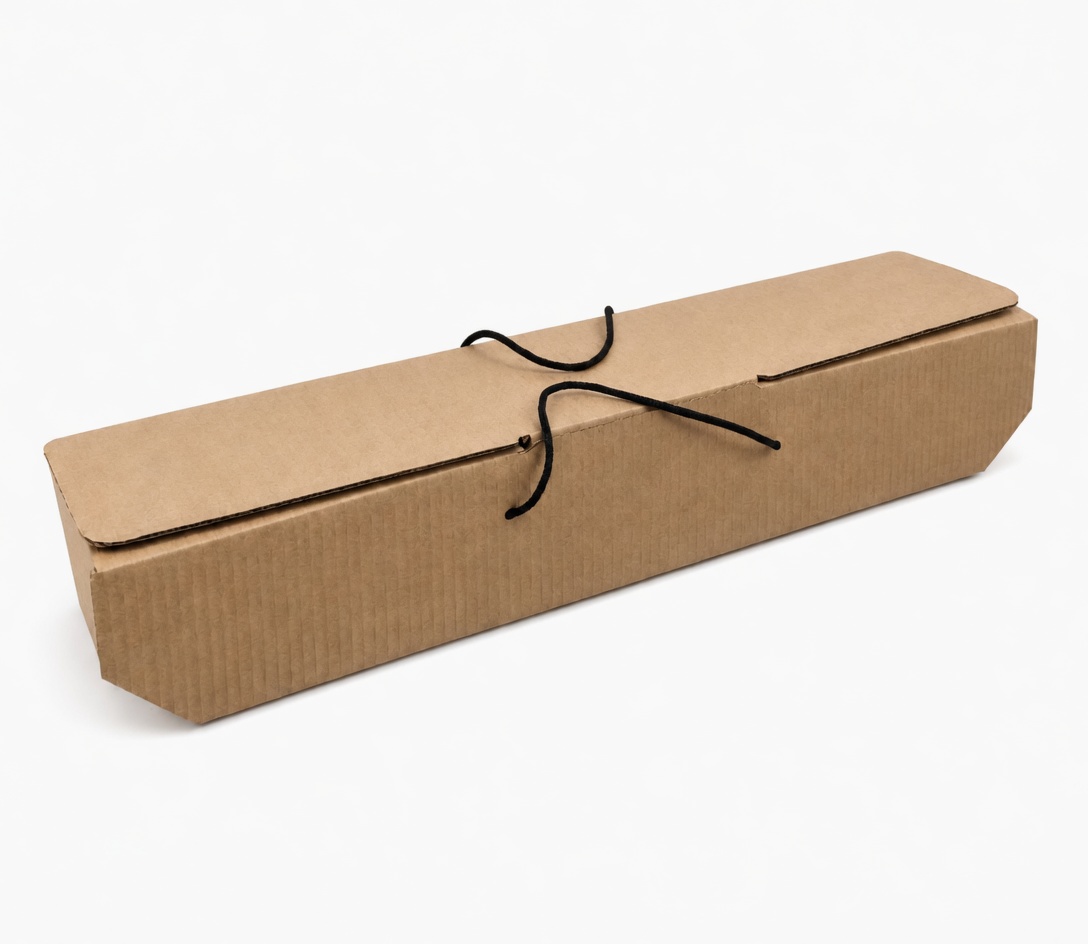 corrugated grilled fish box